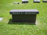 Rusty's Headstone